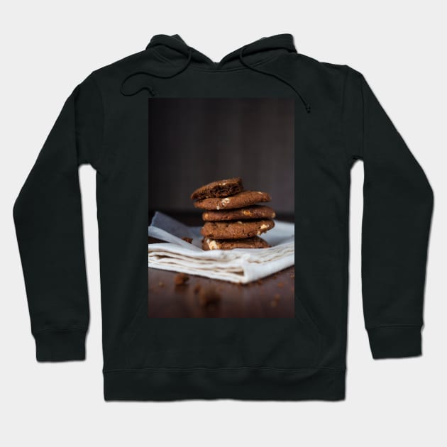 Chocolate and almond cookies Hoodie by RebecaZum